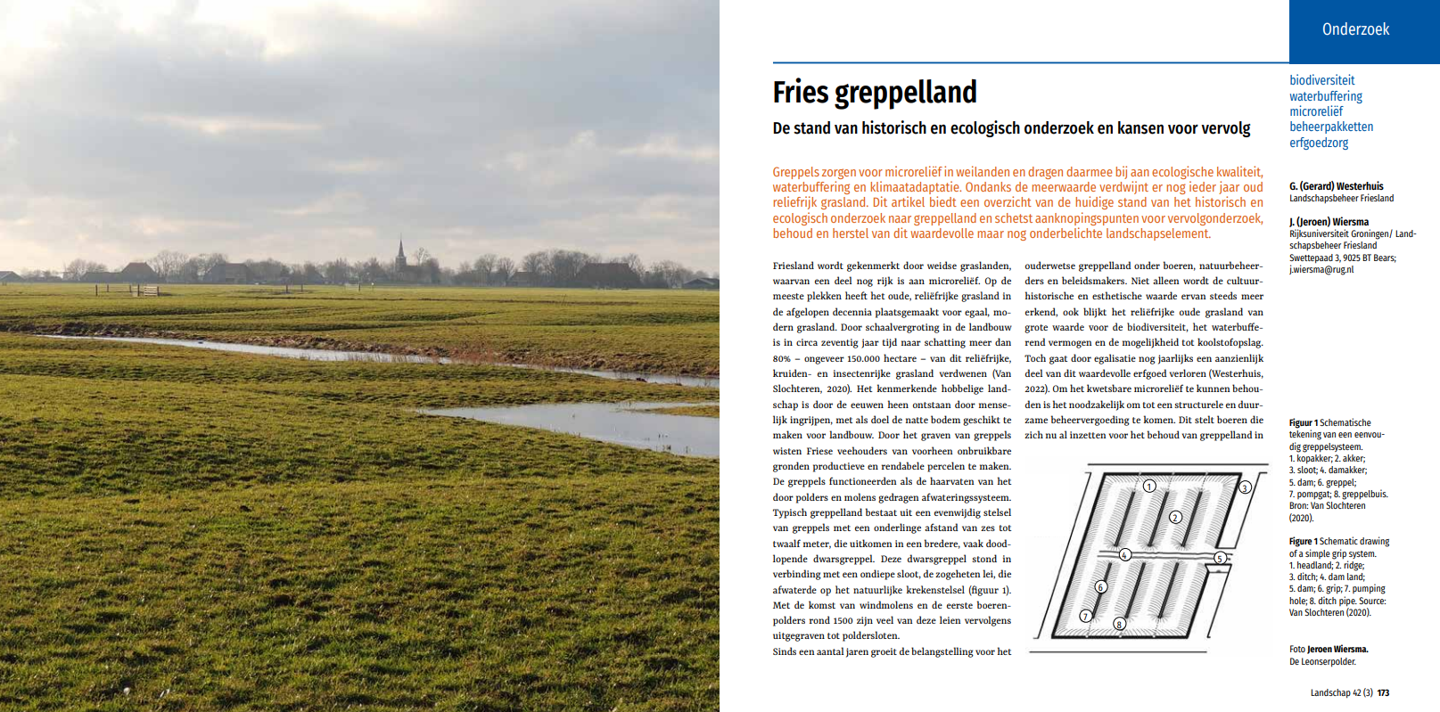 greppelland artikel Landschap november 2025