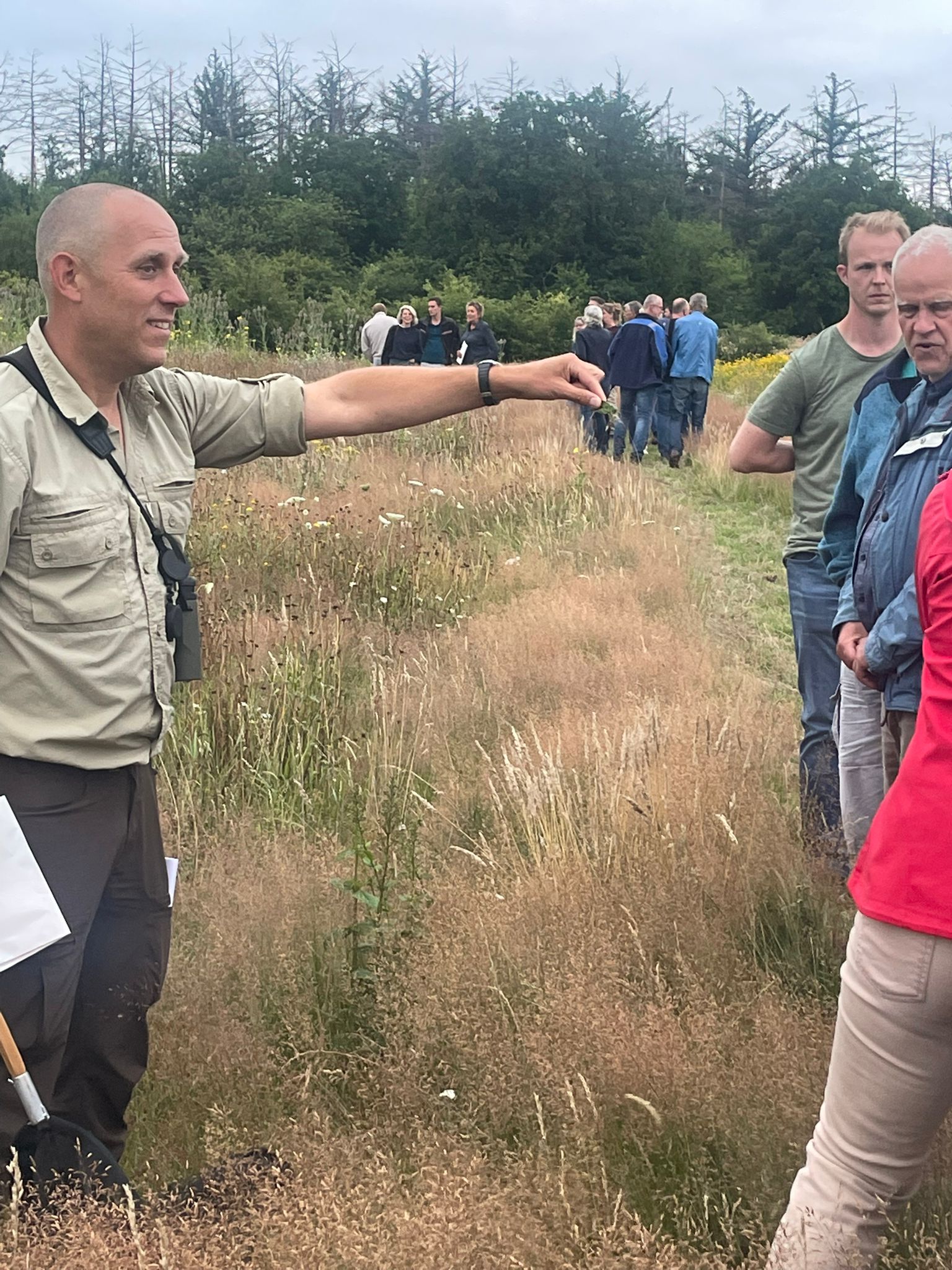 Succesvolle excursie op de graanakker  